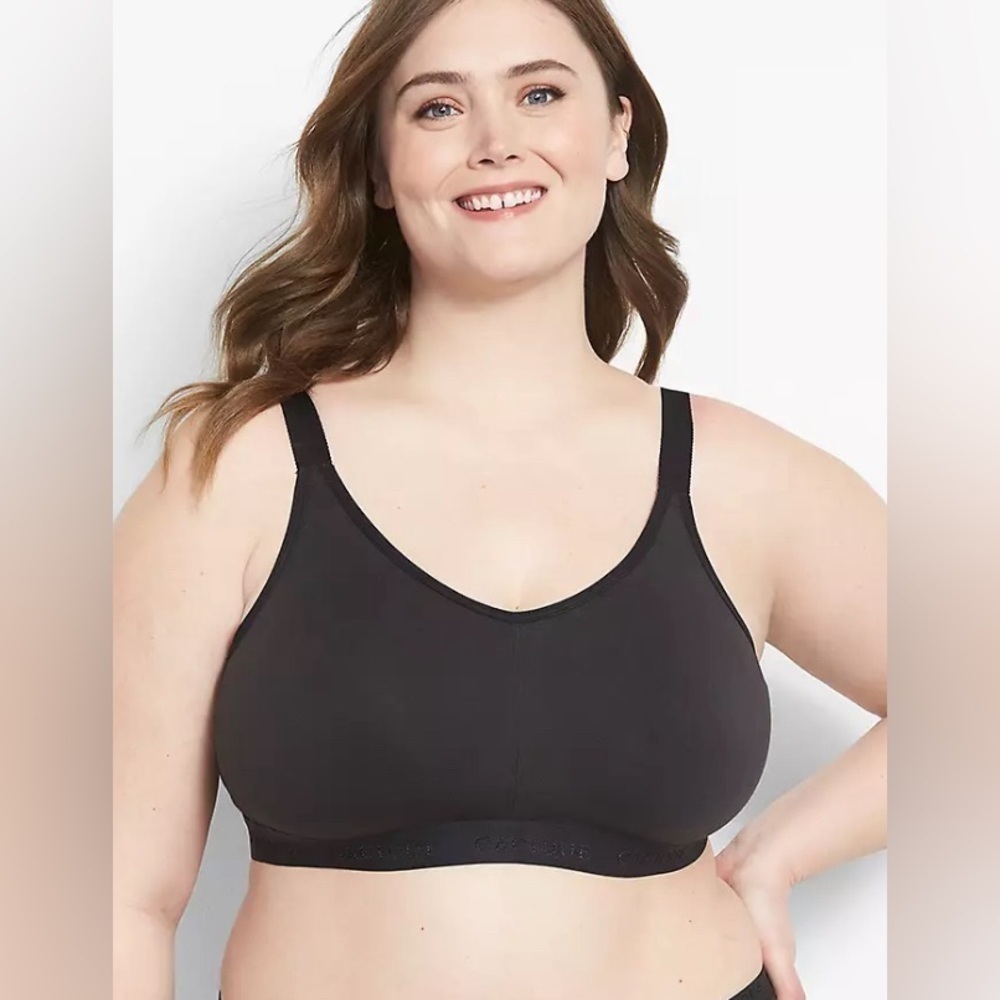 Cacique Cotton No Wire Scoop Bra 48D